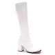 Go Go Boots White (Ballarat) Size 09 #1 HIRE